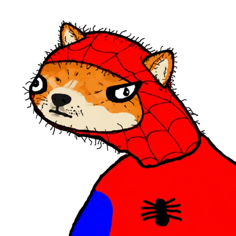 Spoder Inu: a grumpy shiba in a homemade spider suit